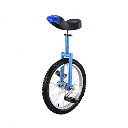 BHDYHM Unicycles BHDYHM Kids, Adults The Trainer Unicycle, Height Adjustable Skidproof Mountain Tire Balance Cycling Exercise Bike Bike Balance Exercise Fun, Blue-20Inch