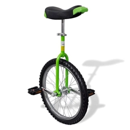 binzhoueushopping Adjustable Unicycle Green 20 Inches/50.8cm Unicycle Adults