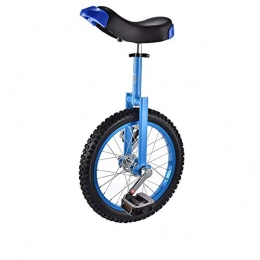 Booq Bike BOOQ 16" Wheel Trainer Unicycle Skidproof Butyl Mountain Tire Balance Cycling Exercise (Color : Blue)