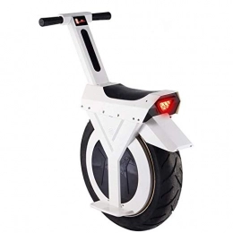 CARACHOME Electric Balance Scooter, 17 Inch Electric Unicycle Scooter 500W Motorcycle, Intelligent Balance Drift Car Thinking Somatosensory Scooter,White