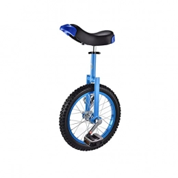 DWXN Bike DWXN Unicycle Balance Mountain Exercise Wheel Unicycle Easy Adjustable Seat Training Style Cycling Outdoor Sports Fitness Exercise Health Balance Bike 16inch sky blue