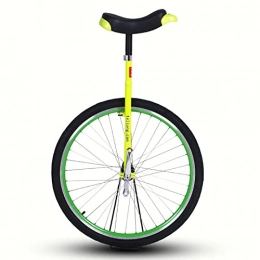 HWFF Bike Extra Large Unicycle for Adults 28inch - Professional Big Unicycle Bike for Unisex Adult / Big Kids / Men / Teens / Rider / Tall People Height From 160-195cm (Color : Green, Size : 28 inch)