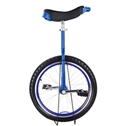 FMOPQ Bike FMOPQ 16 / 18 Inch Kids Unicycle for Girls / Boys with Knurled Non-Slip Seat Tube Tire Balance Cycling Best Birthday Gift (Color : Blue Size : 16")