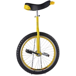 FMOPQ Unicycles FMOPQ 16 / 18 Inch Kids Unicycle for Girls / Boys with Knurled Non-Slip Seat Tube Tire Balance Cycling Best Birthday Gift (Color : Yellow Size : 16")