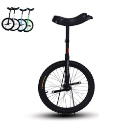 FMOPQ Unicycles FMOPQ 16' / 18'Wheel Unicycles for Child / Boy / Teenagers 12 Year Olds 20 Inch One Wheel Bike for Adults / Men / Dad Best (Color : Black Size : 18INCH Wheel)