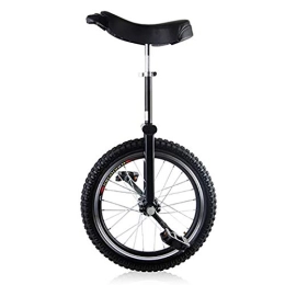FMOPQ Unicycles FMOPQ 20 / 24 / inch Wheel Unicycle for Adult Beginner Gift to Kids Students Boys Balance Cycling with Alloy Rim Leakproof Butyl Tire for Fun Exercise (Color : Blue Size : 16INCH)