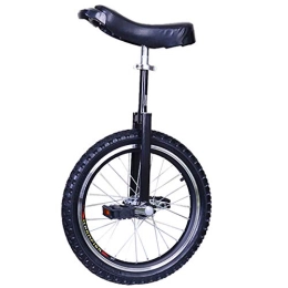 FMOPQ Unicycles FMOPQ 20 Inch Wheel Adults Unicycles for People Tall / Male / Female(Height from 1.7m-1.8m) 16 / 18 Inch Kids One Wheel Bike for Big Kids / Teenagers (Color : Black Size : 16 INCH Wheel)
