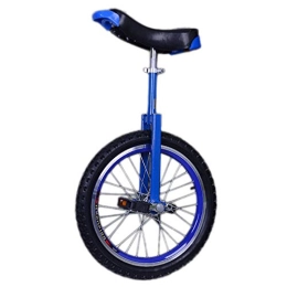 FMOPQ Unicycles FMOPQ 20 Inch Wheel Adults Unicycles for People Tall / Male / Female(Height from 1.7m-1.8m) 16 / 18 Inch Kids One Wheel Bike for Big Kids / Teenagers (Color : Blue Size : 18INCH Wheel)