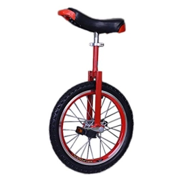 FMOPQ Unicycles FMOPQ 20 Inch Wheel Adults Unicycles for People Tall / Male / Female(Height from 1.7m-1.8m) 16 / 18 Inch Kids One Wheel Bike for Big Kids / Teenagers (Color : RED Size : 16 INCH Wheel)