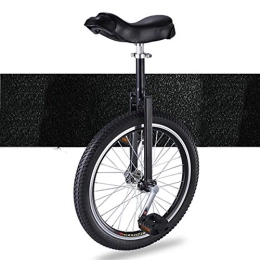 FMOPQ  FMOPQ 20 Inches Green Unicycle for Adult / Big Kids / Professionals 16 / 18 Inch Balance Bicycles Skidproof Mute Wheel Release Fun Exercise (Color : Black Size : 16INCH)