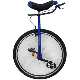 FMOPQ Unicycles FMOPQ Extra Large 28inch Adult / Big Male Teen Unicycle with Brake Outdoor Sport Heavy Duty Balance Cycling for Tall Beginners / Professionals Over 200 Lbs (Color : Blue)