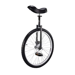 FMOPQ Bike FMOPQ Unicycle Adjustable Bike Skidproof Tire Cycle Balance Use for Beginner Kids Adult Exercise Fun Fitness (Color : Black)