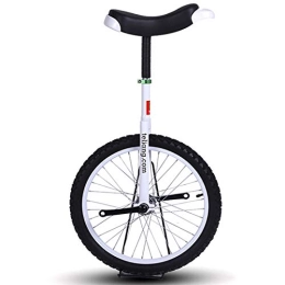 FMOPQ Bike FMOPQ White 20 Inch Balance CyclingMale / Professionals 16' / 18'Wheel Unicycles for Big Kids / Small Adults Fitness Exercise (Size : 16 INCH Wheel)