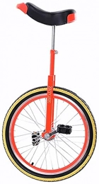 GAODINGD Bike GAODINGD Unicycle for Adult Kids 16 / 20 / 24 Inch Unicycle, Height-adjustable, Anti-skid Tires, Balance Cycling Bike, Best Birthday, 3 Colors Unicycle (Color : #1, Size : 20 inch)