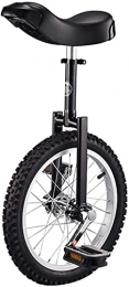 GAODINGD Bike GAODINGD Unicycle for Adult Kids Black 24" / 20" / 18" / 16" Wheel Unicycle For Kids / Adults, Balance Cycling Bikes Bicycle With Adjustable Seat And Non-slip Pedal, Ages 9 Years & Up