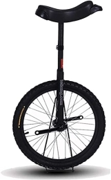 GAODINGD Unicycles GAODINGD Unicycle for Adult Kids Classic Black Unicycle For Beginner To Intermediate Riders, 24 Inch 20 Inch 18 Inch 16 Inch Wheel Unicycle For Kids / Adult (Color : Black, Size : 20 Inch Wheel)