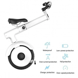GJZhuan Unicycles GJZhuan Electric Unicycle Electric Motorcycle Scooter for Adults One Wheel Self Balancing Scooters 800W 60V Foldable Monowheel Electric Unicycle with Seat (Size : 25km)