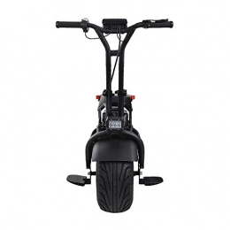 GJZhuan Unicycles GJZhuan Electric Unicycle Scooter Self Balancing 500W Adult Single-Wheeled Motorcycle with Twin Wheel, with Training Wheel