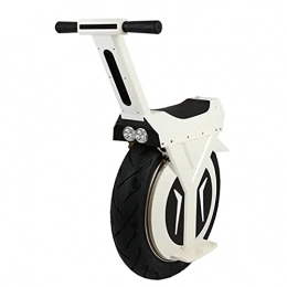 Gmjay Electric Unicycle One Wheel Balancing Electric Scooter Self Balanced Transporter,White