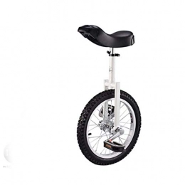 HJRL Unicycles HJRL Unicycle, Adjustable Bike 16" 18" 20" Wheel Trainer 2.125" Skidproof Tire Cycle Balance Use For Beginner Kids Adult Exercise Fun Fitness