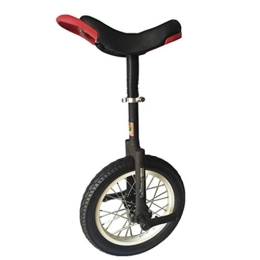 HWF Bike HWF Small 14" Wheel Unicycle for Kids Boys Girls, Perfect Starter Beginner Uni-Cycle, for 5-9 Year Old Smaller Children (Color : Red, Size : 14 Inch Wheel)
