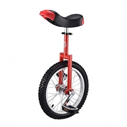 HYQW Child/Adult Coach Unicycle, Balance Bikes Wheelbarrow, Wheelbarrow Tires Anti-slip, Anti-wear, Pressure, Anti-drop, Anti-collision,Red-20inchse