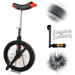 Indy Unicycles Indy Kids' Freestyle Unicycle, Black, 20-Inch / Medium