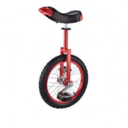 JHSHENGSHI Unicycles JHSHENGSHI Comfortable And Adjustable Saddle Wheel Unicycle Aluminum Alloy Lock Adult's Trainer Unicycle - High-quiet Bearings Wheel Trainer Unicycle - For Beginners red Unicycle