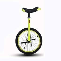 JLXJ Bike JLXJ Small 14" Tire Unicycle for Kids Boys Girls Gift, Beginner Children Exercise Fitness One Wheel Yellow Bike, Leakproof Butyl Tire Wheel, Load 150kg / 330Lbs
