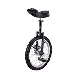 L.BAN Bike L.BAN Unicycle, Adjustable Bike Wheel Skidproof Tire Cycle Balance Comfortable Use Trainer 2.125" For Beginner Kids Adult Exercise Fitness Fun 16 18 20 24 Inch(black18inch)