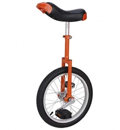 Lahshion Unicycles Lahshion Kids' Unicycle, strong steel frame, plastic pedals contoured ergonomic saddle, D