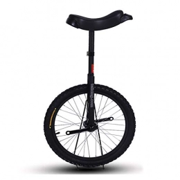 AHAI YU Bike Large 24 '' Unicycles for Adult / Big Kids / Men Teens, Adjustable One Wheel Bike for Professionals - Best, Load 150kg (Color : BLACK)