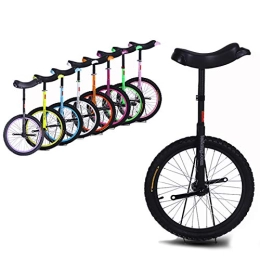 Lhh Unicycles Lhh 16" / 18" / 20" / 24" Wheel Trainer Unicycle, Skidproof Mountain Tire Balance Cycling Exercise for Kids / Boys / Girls Beginner (Size : 16inch)