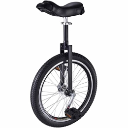 LJHBC Unicycles LJHBC Unicycle for Beginners Kids, 16 / 18 / 20" Wheel Skidproof Butyl Mountain Tire Height Adjustable Comfortable Seat, Load-bearing 80kg(Size:20in)