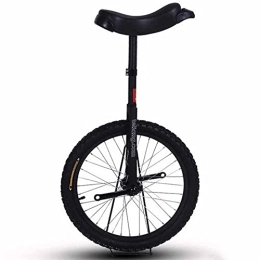 LJHBC Unicycles LJHBC Wheel Trainer Unicycle 24 Inch One Wheel Bike for Kids Men Woman Teens Boy Rider, Best Birthday Gift (Color:Black)
