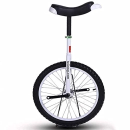LJHBC Bike LJHBC Wheel Trainer Unicycle 24 Inch One Wheel Bike for Kids Men Woman Teens Boy Rider, Best Birthday Gift (Color:White)