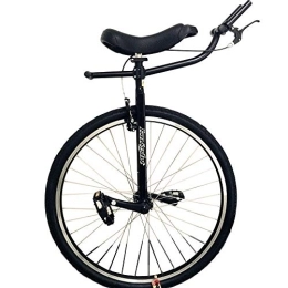 LoJax Unicycles LoJax Freestyle Unicycle 28 Inch Classic Black Adults Unicycle for Tall People Height From 160-195cm (Black 28 inch)