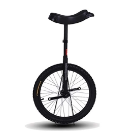 LoJax Unicycles LoJax Wheel Trainer Unicycle Classic Black Unicycle for Beginner to Intermediate Riders, 24 Inch 20 Inch 18 Inch 16 Inch Wheel Unicycle for Kids / Adult (Black 24 Inch Wheel)