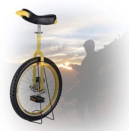 MeTikTok Unicycles MeTikTok Unicycles Children Unicycle, Bicycle 16 / 18 / 20 / 24 Inch Unicycle Frame Non-Slip Butyl Mountain Tires Balance Cycling Exercise Outdoor Cycling Easy To Assemble, Yellow, 16 Zoll