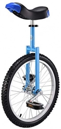 miwaimao Children Unicycle Adult Balance Bike 20 Inch Sports Bicycle Pneumatic Tire,Blue