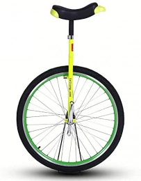 MLL Bike MLL Balance Bike, Heavy Duty Big Kid Unicycle Bike, 28 Inch Yellow Large Unisex Adult Tall People, for Height People 160-195cm for Outdoo