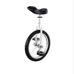MMRLY Unicycles MMRLY Unicycle Adjustable Bike 16" 18" 20" for Adult Kids Balance Bike Use for Beginner Kids Adult Exercise Fun Fitness, 18 inch