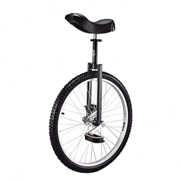  Unicycles Mountain Outdoor Unicycles For Adults Kids Men Teens Boy Rider, Unicycle 24 Inch, Black, Blue (Color : Black, Size : 24Inch) Durable