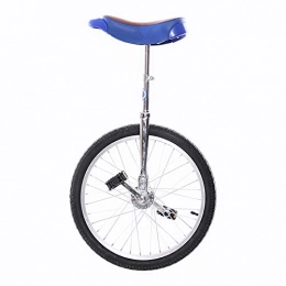 MXSXN Unicycles MXSXN 16 / 20 / 24 Inch Classic Chrome Unicycle, Adjustable Outdoor Unicycle with Lightweight Aluminum Frame for Adult / Big Kids / Mom / Dad, Best Birthday Gift, 16“
