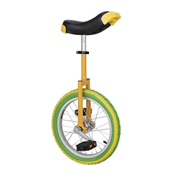 OFFA Unicycles OFFA Unicycle For Kids Adults, Unicycles 16 Inches Wheel Non-slip Skid Mountain Tire, Adjustable Seat Height, Single Acrobatic Car, Balance Road Bike Cycling Sports Unisex Beginner Teen Uni-Cycle