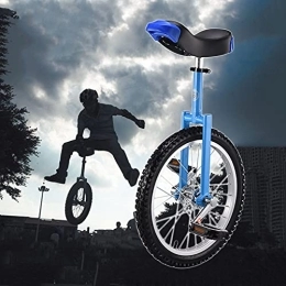 OHKKSD Unicycles OHKKSD 20inch Unicycles with Handles - Adults / Heavy Duty People / Professionals, Outdoor Large Wheel Unicycle with Fat Tire And Adjustable Saddle, Outdoor Sports Exercise Bike Bicycle for Adult
