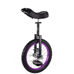 QHW Unicycles QHW Adjustable unicycle, 16" balance fitness exercise bike, unicycle for children beginners, available for men and women
