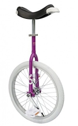 Unknown Unicycles QU-AX 19011 Unicycle OnlyOne 20 Inch Fuchsia Aluminium Rim, White Tyres (Pack of 1)