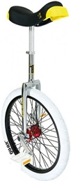 QU-AX Unicycles Qu-Ax Profi ISIS Unicycle white / silver 2018 unicycles for adults