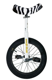 Quax Unicycles Qu-Ax-Unicycle ® Halls "Luxury" 16 "diameter approx. 41 CM-White Frame